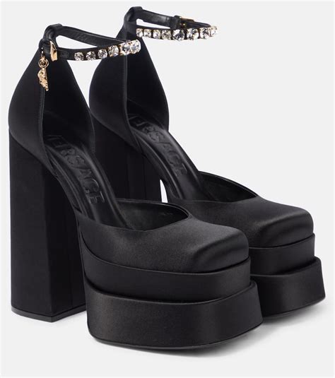 chunky versace heels|versace heels price.